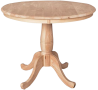 30" Round Pedestal Table