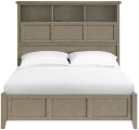 McKenzie Queen Bookcase Storage Bed