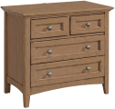 McKenzie 4 Drawer Nightstand