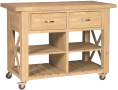 X-side Kitchen Island