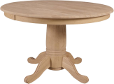 Round Table w/ Large Traditional Pedestal