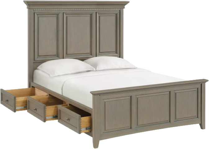 McKenzie Grand Queen Storage Bed