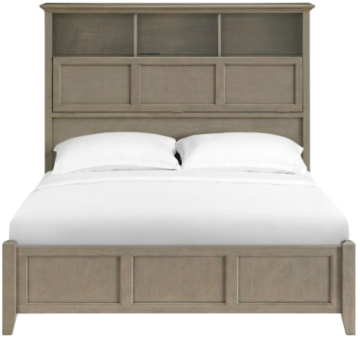 McKenzie Queen Bookcase Storage Bed