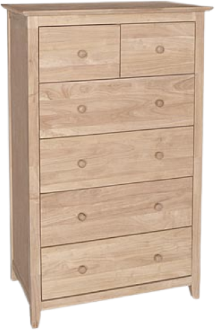 Lancaster 6 Drawer Chest