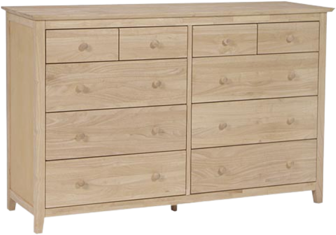 Lancaster 10 Drawer Dresser