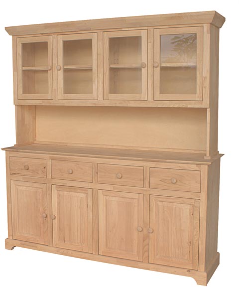 Large Hutch and Buffet