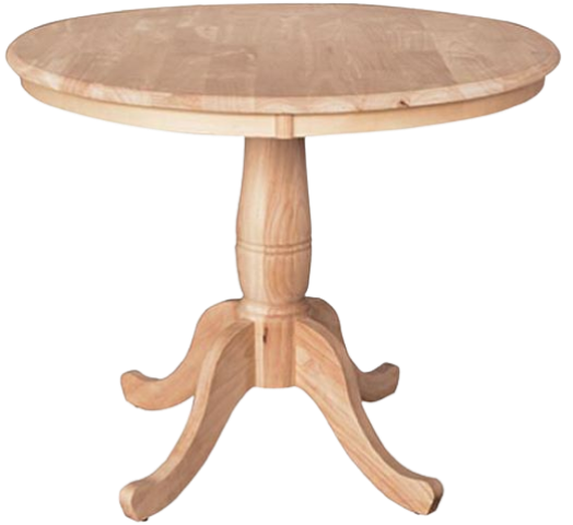 36" Round Pedestal Table