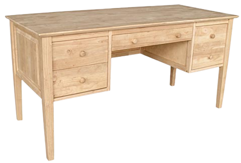 Lancaster 4 Drawer Desk