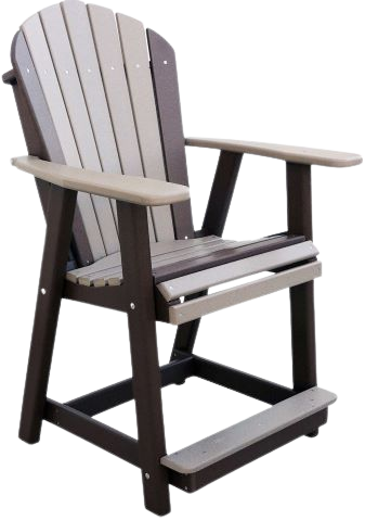 Adirondack Balcony Chair - Poly