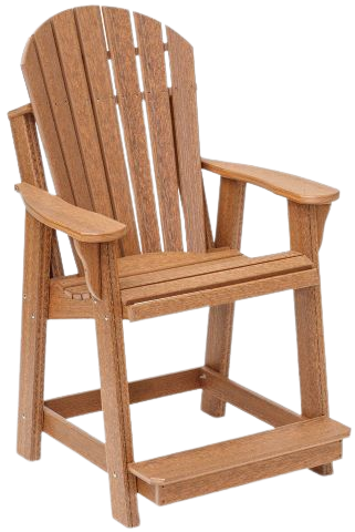 Adirondack Cafe Chair - Poly