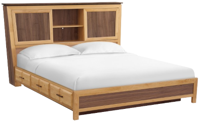 Addison King Bookcase Storage Bed