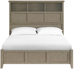 McKenzie Queen Bookcase Storage Bed