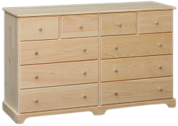 Hillside 10 Drawer Dresser