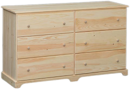 Hillside 6 Drawer Dresser