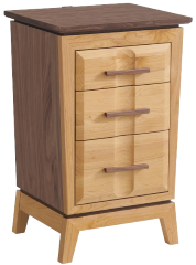 Addison Small 3 Drawer Nightstand