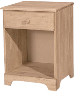 One Drawer Nightstand