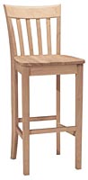 Modern Mission Bar Stool