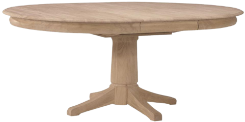 Extension Table w/ Transitional Pedestal