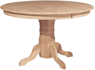 Round Table w/ Traditional Pedestal