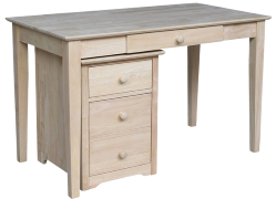 Writing Desk Rolling File Cabinet