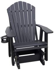 Single Adirondack Glider - Poly