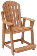 Adirondack Cafe Chair - Poly