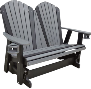 Adirondack Double Glider - Poly