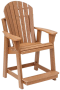 Adirondack Cafe Chair - Poly
